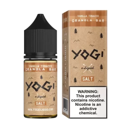 Yogi Salt Vanilla Tobacco Granola Bar eJuice - Vape Product; Vape Product, Vape Product (DCCC9E)
