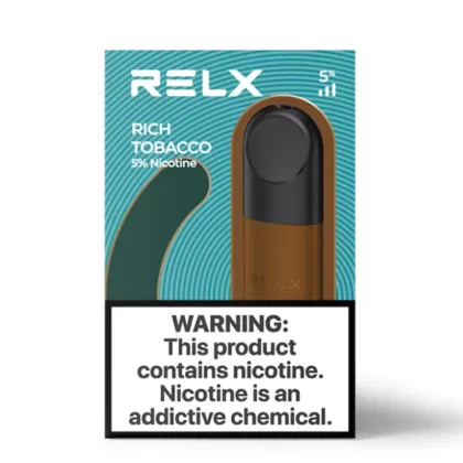 RELX Pod Pro Rich Tobacco – 5% Nicotine - Vapebazaar Pk