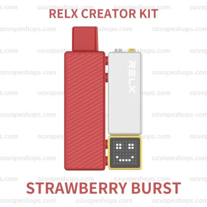RELX Creator Device+Pod – Strawberry Burst - Ozvapeone (B31F10)