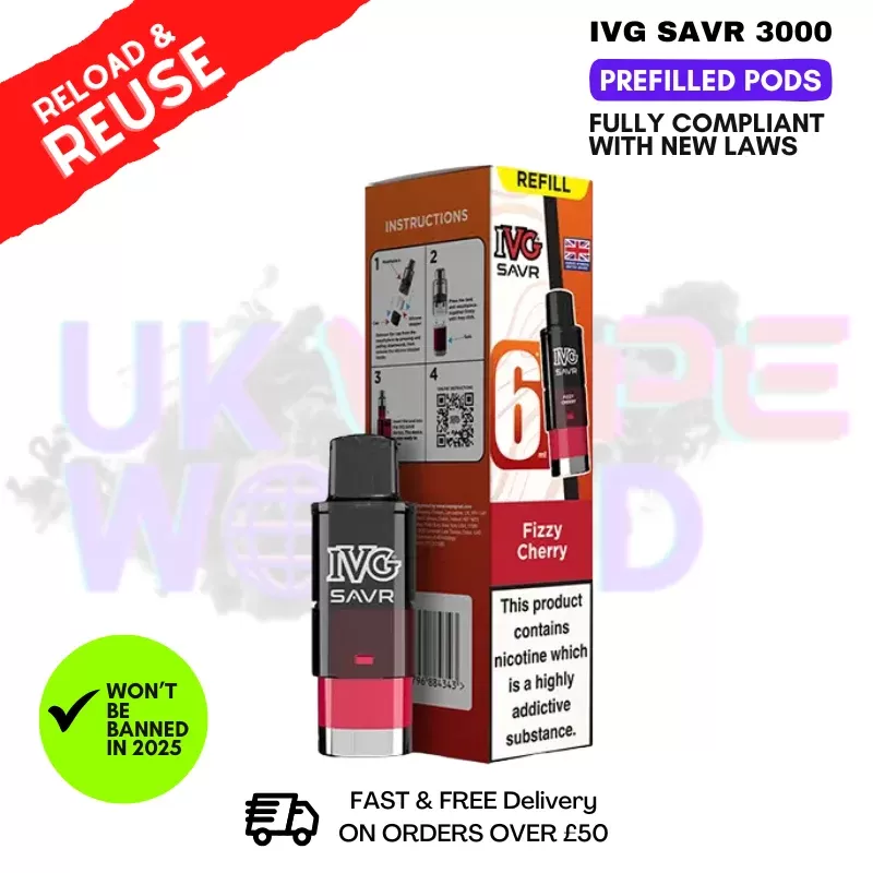 Fizzy Cherry IVG 3K Replacement Pod