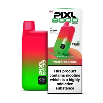 Pixl 8000 Prefilled Pod Kit Watermelon Ice - Nicotine Strength#20mg