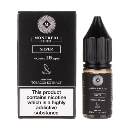 Silver Nic Salt E-Liquid by Montreal Original - 20mg