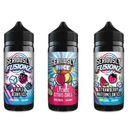 2x Seriously 100ml E Liquids By Doozy – 70VG - Vapestorm Co