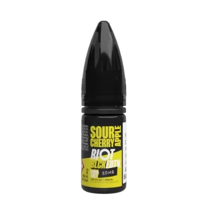 Sour Cherry & Apple E-Liquid Black Edition by Riot Squad (10ml) - 5mg