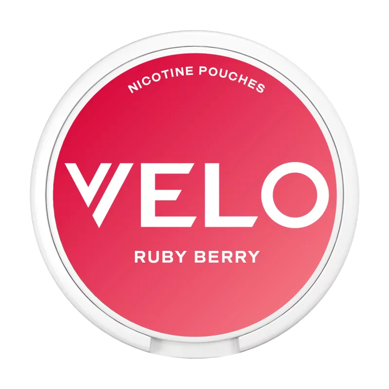 Ruby Berry Velo Nicotine Pouches - 10mg - Vape Product (EB9EA1)