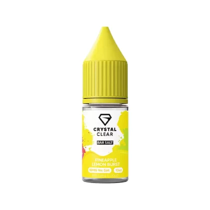 Crystal Clear Bar Salts Pineapple Lemon Burst Nic Salt Vape Juice - 20mg