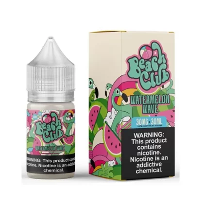 Watermelon Wave by Beach Club E-Liquid 30mL (Salts) - 50MG
