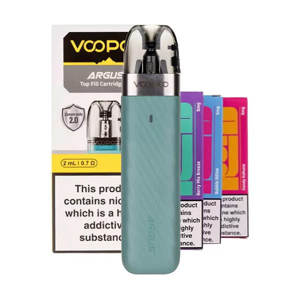 VooPoo Argus Z2 Pod Kit Bundle - Shell White / 0.7ohm - Image 3