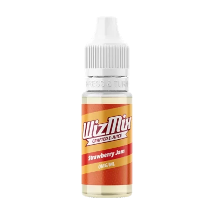 WizMix Strawberry Jam - 10ml - 12mg - Vape Product (BA4712)