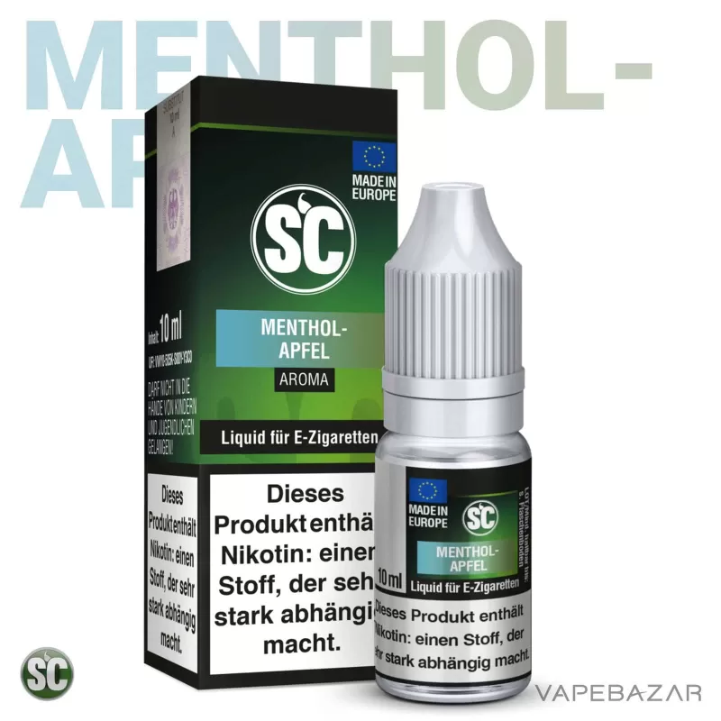 SC Liquid – Menthol Apfel - Vapebazar - Image 2
