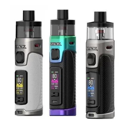 Smok RPM 5 Pro Pod Kit - Colour#Black>Black Leather>Brown Leather>Beige White Leather>Grey Leather>Matte Gunmetal>Prism Rainbow>White