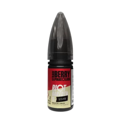 Strawberry Pinacolada Nic Salt E-Liquid Bar Edition by Riot Squad (10ml) - 20mg