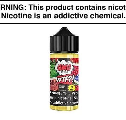 WTF BY OMG E LIQUID 100ML/120ML - Vapejuice