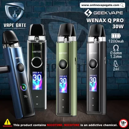 GEEKVAPE WENAX Q PRO 30W POD KIT - Azure Blue
