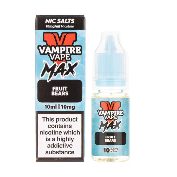 Fruit Bears Nic Salt E-Liquid by Vampire Vape Max - Vapesuperstore Co