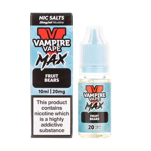 Fruit Bears Nic Salt E-Liquid by Vampire Vape Max - Vapesuperstore Co - Image 2
