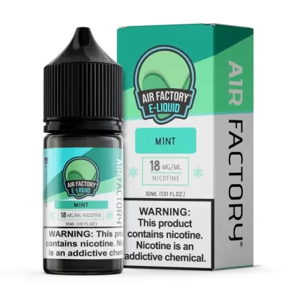 Air Factory Salt E-Liquid 30ml - Mint / 18mg - Skullvaping