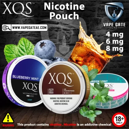 XQS Nicotine Pouches - 4 mg / Tropical