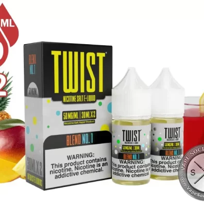Blend No. 1 by Twist Salt 60ml - Vape Product, Vape Product; NCDOR
