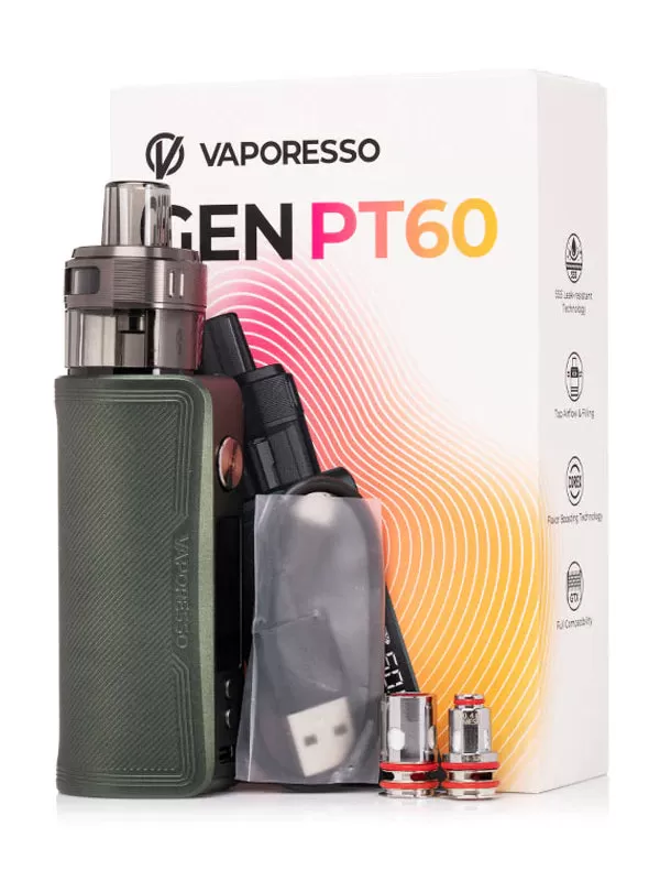 Vaporesso GEN PT60 Pod Kit 60W - Green - Image 2