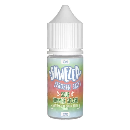 Frozen Sour Summer Splash (Watermelon Green Apple Ice) by Skwezed Salt 30ml - 25MG
