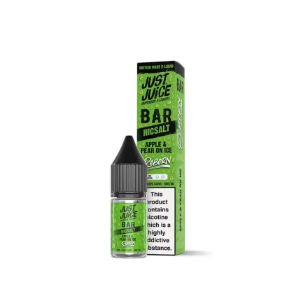 Just Juice Reborn Apple & Pear on Ice 10ml Nic Salt E-Liquid - 10mg
