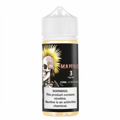 Time Bomb – Maniac 120mL 60VG Vanilla Cupcake Vape Juice
