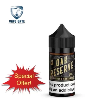 Southern Custard 30ml Saltnic by Oak Reserve - 30 mg / 30 ml
