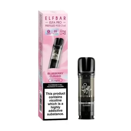 Elf Bar ELFA Pro Pods Blueberry Cloudd - Eliquidsupply
