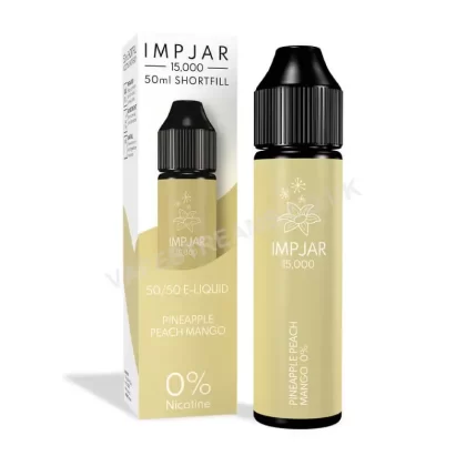 Imp Jar Pineapple Peach Mango E-Liquid Shortfill - Vapestreams Co