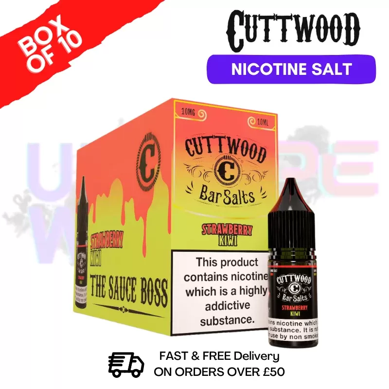 Strawberry Kiwi Cuttwood Bar Salt BOX OF 10