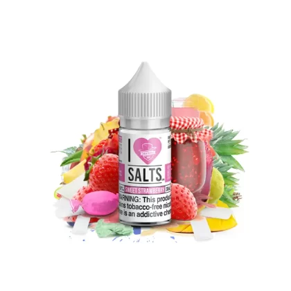 Sweet Strawberry Salt by Mad Hatter EJuice 30ml