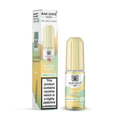 Bar Juice 5000 Butter Mints Nic Salt - Nicotine Strength#5mg>10mg>20mg