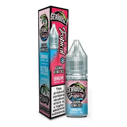 DOOZY SERIOUSLY TROPICAL GUAVA KIWI ICE 10ML NIC SALT E-LIQUID