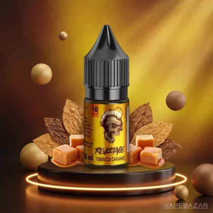 Revoltage Hybrid Nicsalt Liquid – Tobacco Caramel - Vapebazar