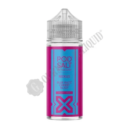 Blue Razz Cherry Blast 100ml Shortfill E-Liquid by Pod Salt Nexus - Size#100ml~Nicotine Strength#0mg~Add Nicotine Shot For#0mg>3mg>6mg