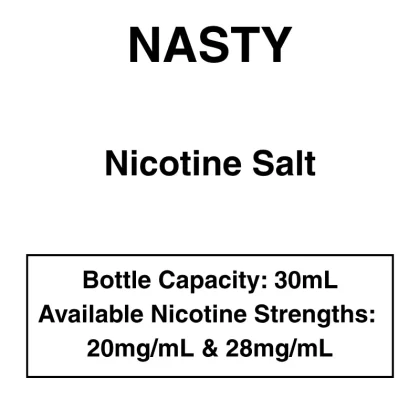 Nasty Original – NicSalt – 30mL
