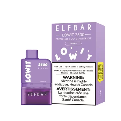 ELF BAR Lowit 2500 Prefilled Pod Starter Kit