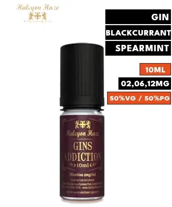 Gins Addiction eLiquid by Halcyon Haze
