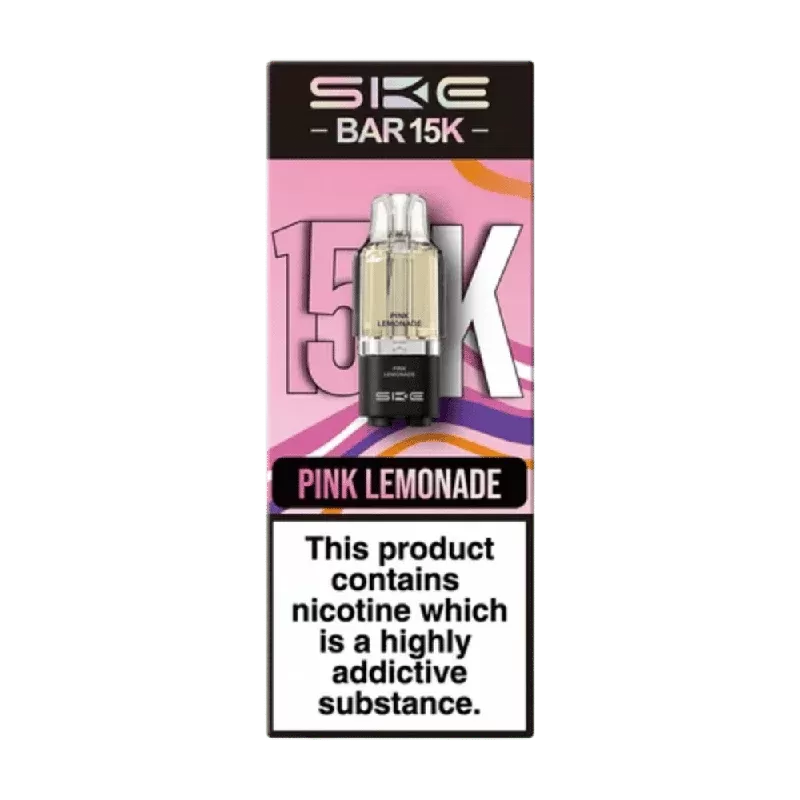 SKE Bar 15K Refill Pod Pink Lemonade - Nicotine Strength#20mg (490BB7) (490BB7)