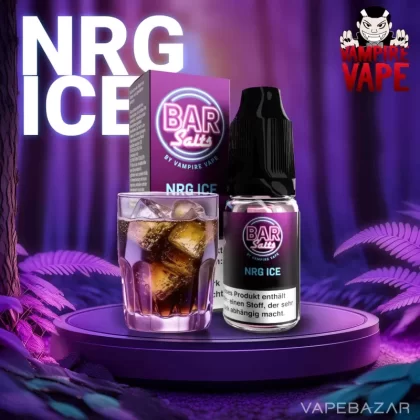 Bar Salts Nikotinsalz Liquid – Nrg Ice - Vapebazar