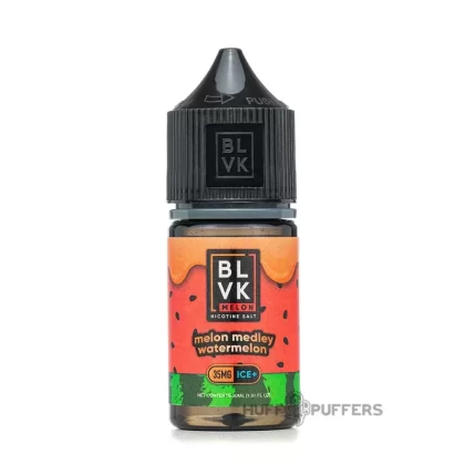 BLVK Melon Salt – Melon Medley Watermelon Ice 30mL - Vape Product, Vape Product