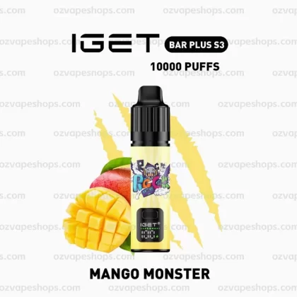 IGET Bar Plus S3 Kit – Mango Monster - Vape Store