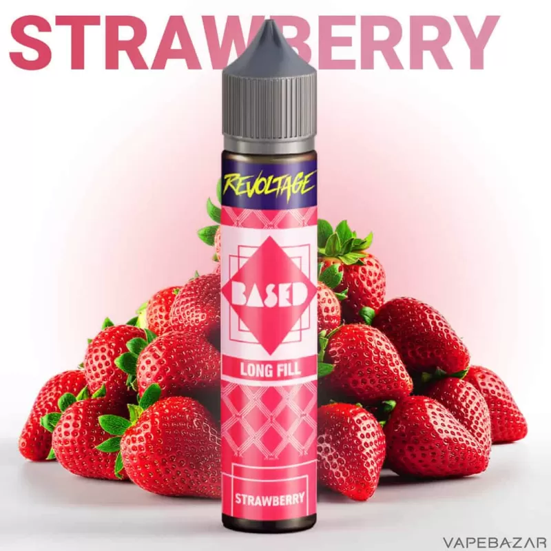 Revoltage BASED Longfill 5 ml – Strawberry - Erdbeere