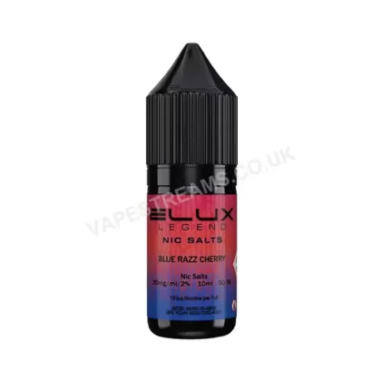 Elux Legend Blue Razz Cherry Nic Salt E-Liquid - Vapestreams Co