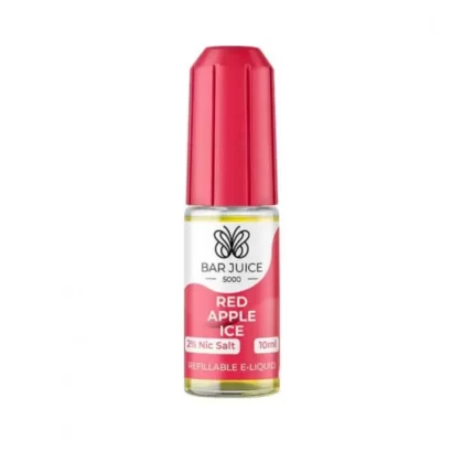 Bar Juice Red Apple Ice 10mg & 20mg Salt Nicotine E-Liquid - Vapourdays Co