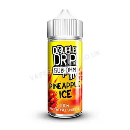 Pineapple Ice E-Liquid Shortfill by Double Drip - Vapestreams Co