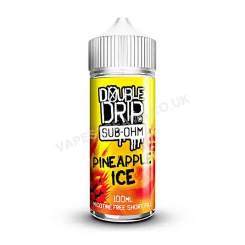Pineapple Ice E-Liquid Shortfill by Double Drip - Vapestreams Co