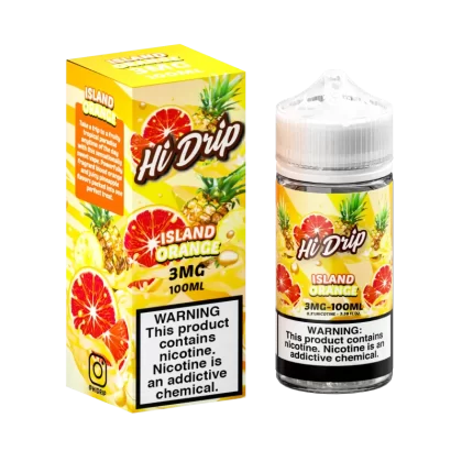 Island Orange by Hi Drip E-Liquid 100ml - 3MG