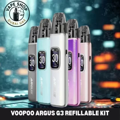 VOOPOO Argus G3 Refillable Kit - Aurora Blue, Diamond Pink (6B4339)
